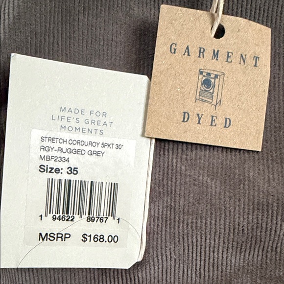 Men's Gray Pants - Picture 2 of 5